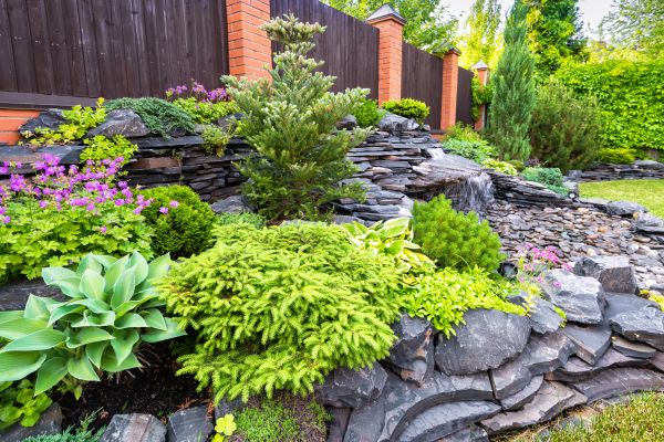 Stone Garden Installation in Federal Way